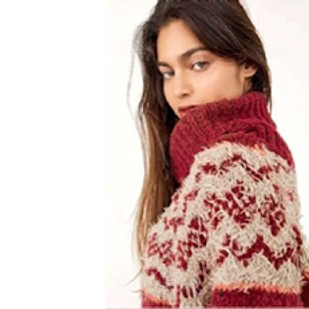 NWT Free People Check Me Out Pullover Sweater - Picture 7 of 8